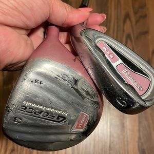 Ram GForce golf clubs lots of 2